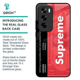 Supreme Ticket Glass Case for Oppo Reno 12 5G