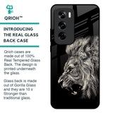 Brave Lion Glass Case for Oppo Reno 12 5G