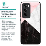 Marble Collage Art Glass Case For Oppo Reno 12 5G