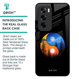 Yin Yang Balance Glass Case for Oppo Reno 12 5G