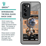 Space Ticket Glass Case for Oppo Reno 12 5G