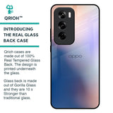 Blue Mauve Gradient Glass Case for Oppo Reno 12 5G