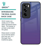 Indigo Pastel Glass Case For Oppo Reno 12 5G