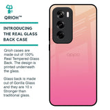Pastel Pink Gradient Glass Case For Oppo Reno 12 5G
