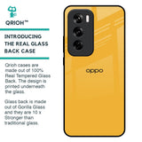 Fluorescent Yellow Glass case for Oppo Reno 12 5G