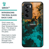 Watercolor Wave Glass Case for Oppo Reno 12 5G