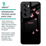 Fly Butterfly Glass Case for Oppo Reno 12 5G