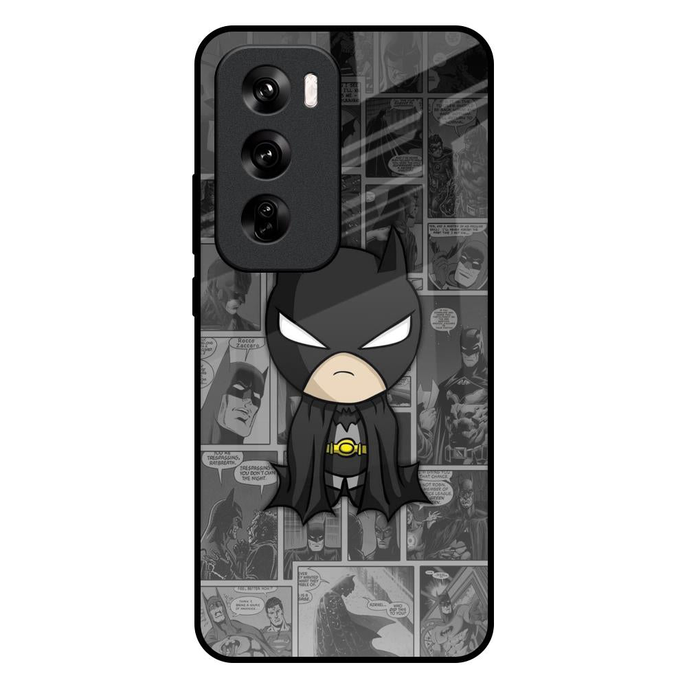 Cartoon Art Oppo Reno 12 Pro 5G Glass Back Cover Online