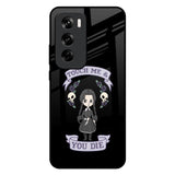 Touch Me & You Die Oppo Reno 12 Pro 5G Glass Back Cover Online