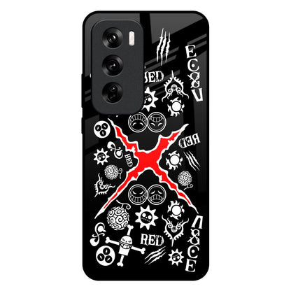 Red Zone Oppo Reno 12 Pro 5G Glass Back Cover Online