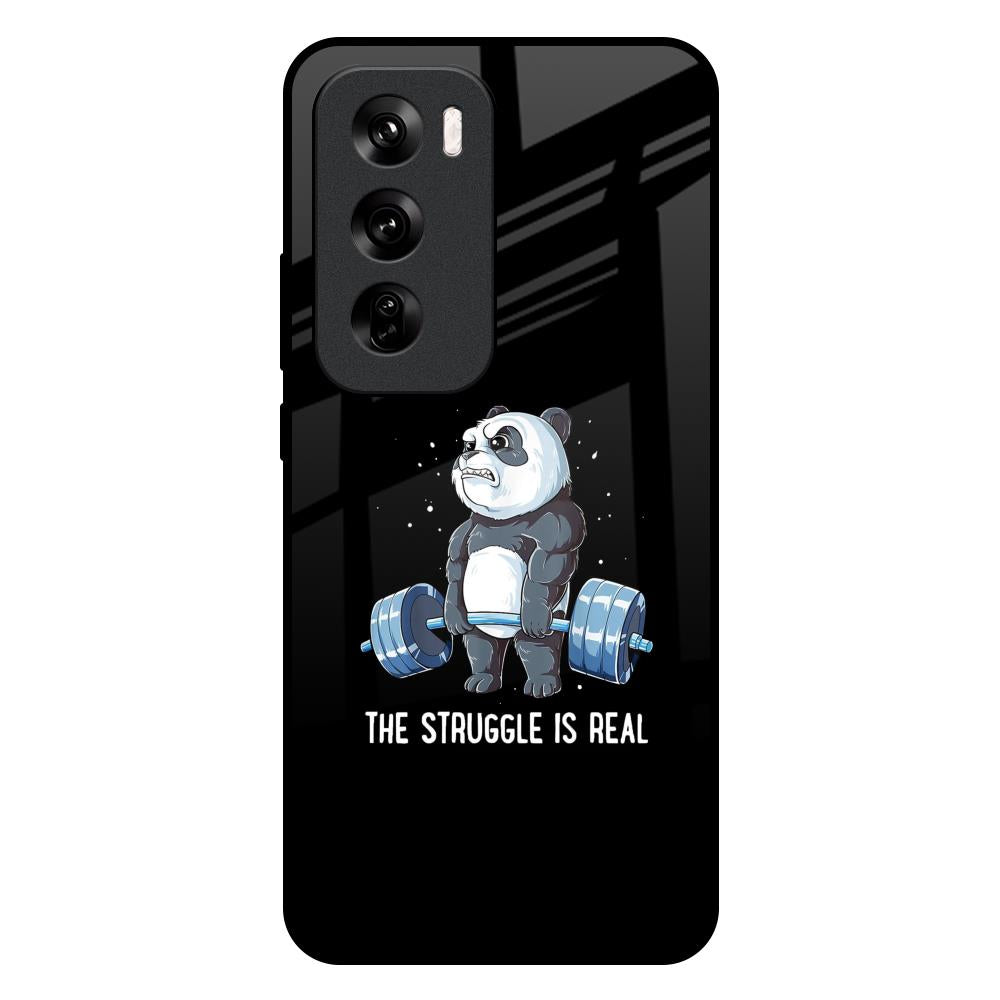 Real Struggle Oppo Reno 12 Pro 5G Glass Back Cover Online