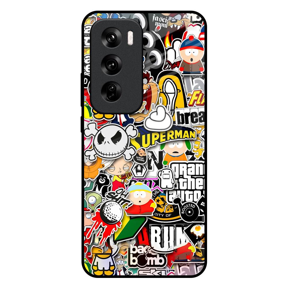 Boosted Oppo Reno 12 Pro 5G Glass Back Cover Online