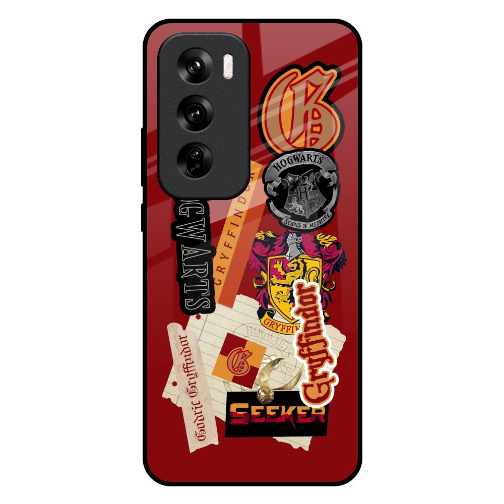 Gryffindor Oppo Reno 12 Pro 5G Glass Back Cover Online