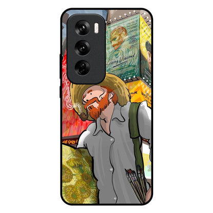 Loving Vincent Oppo Reno 12 Pro 5G Glass Back Cover Online