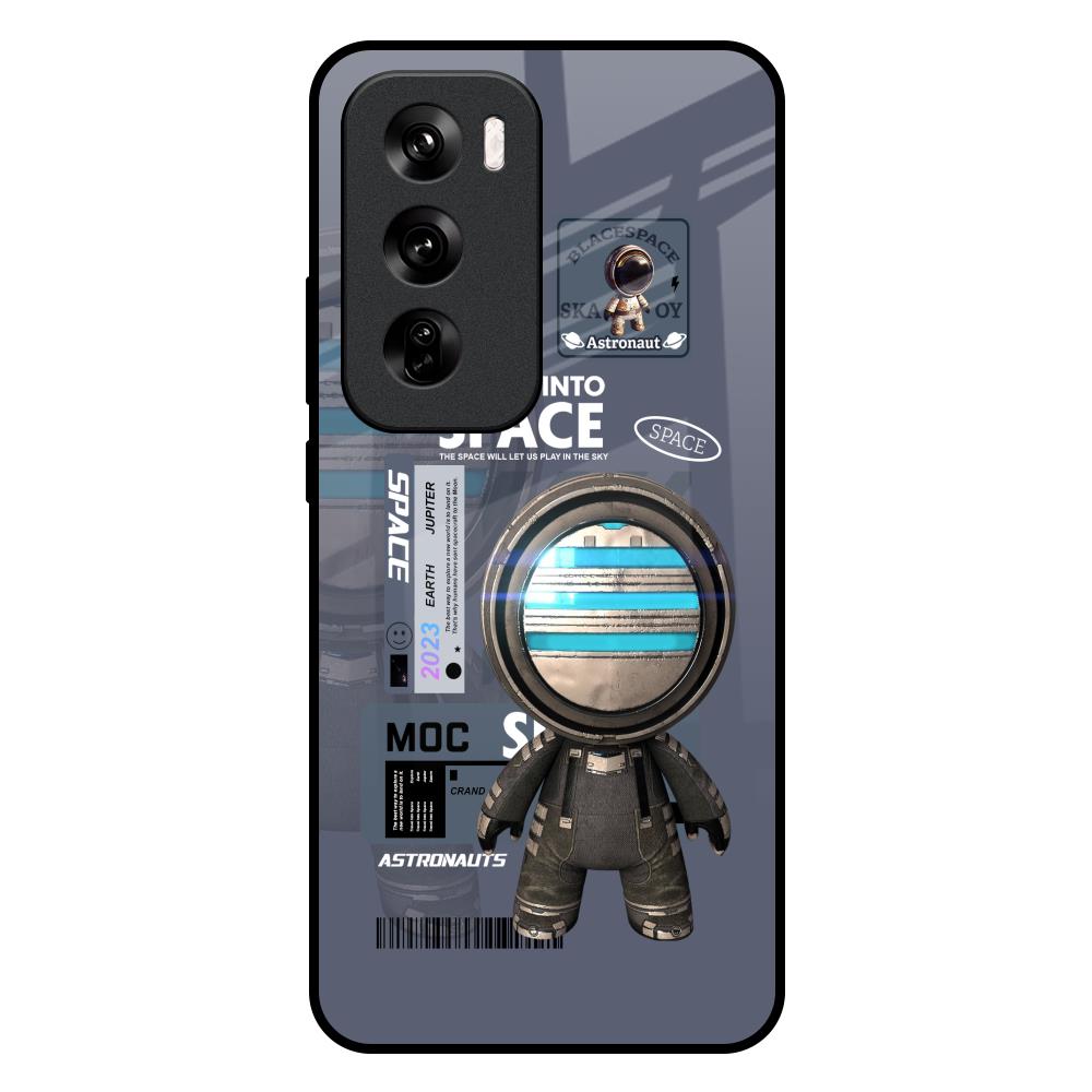 Space Travel Oppo Reno 12 Pro 5G Glass Back Cover Online