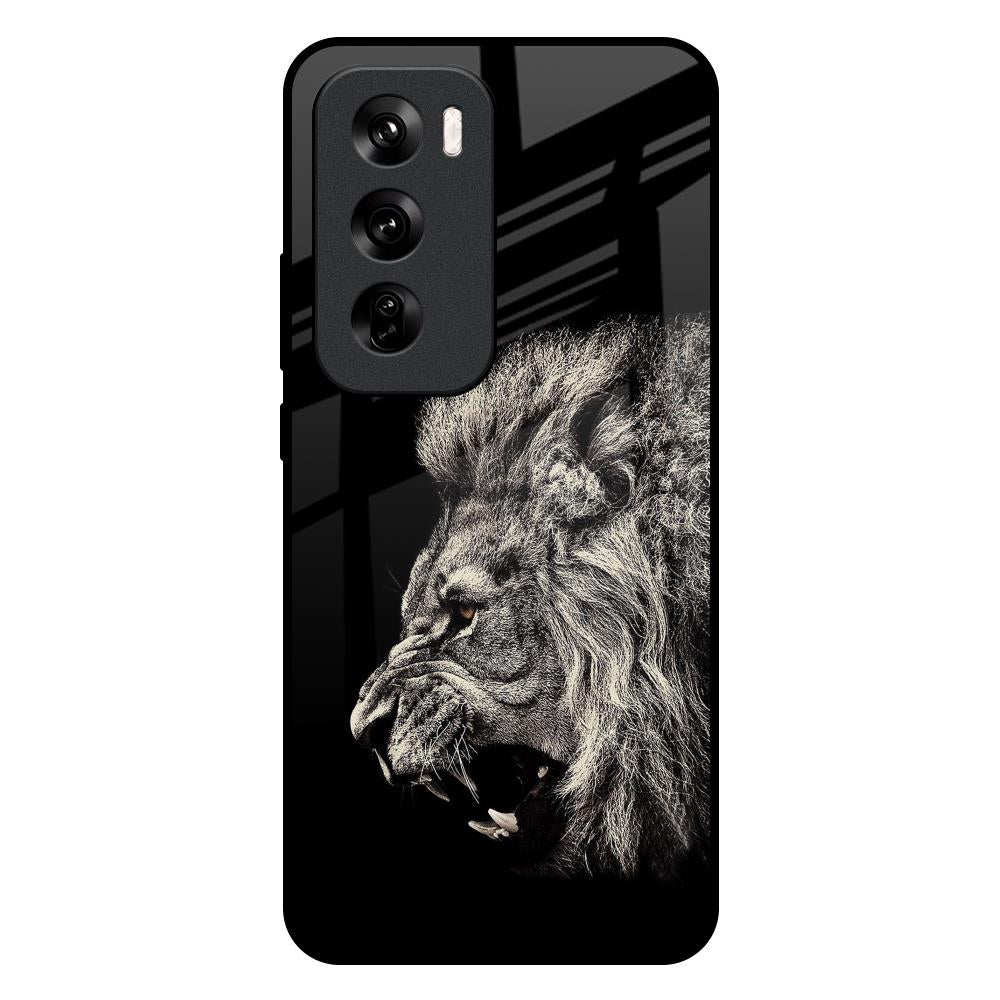 Brave Lion Oppo Reno 12 Pro 5G Glass Back Cover Online