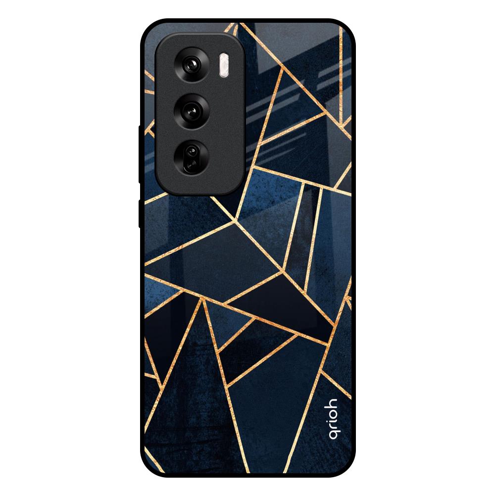 Abstract Tiles Oppo Reno 12 Pro 5G Glass Back Cover Online