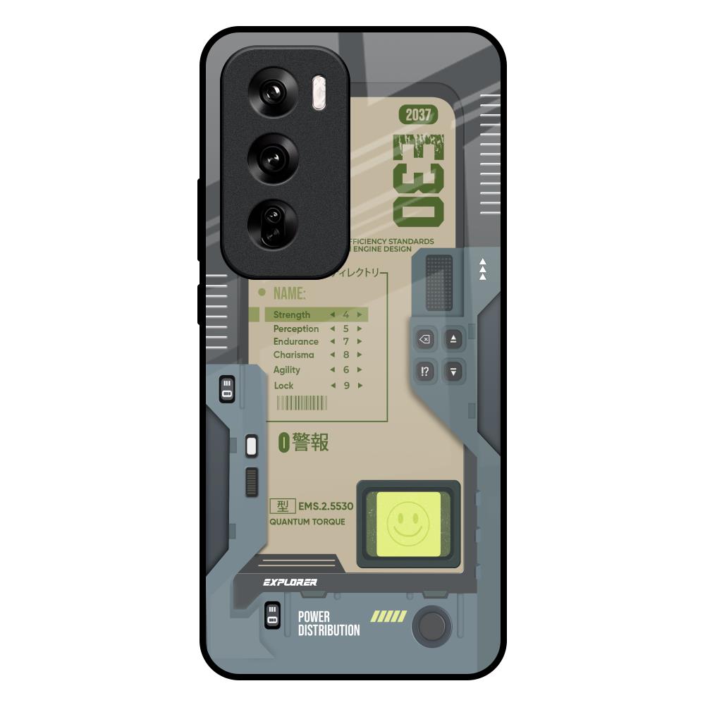 Art Station Oppo Reno 12 Pro 5G Glass Back Cover Online