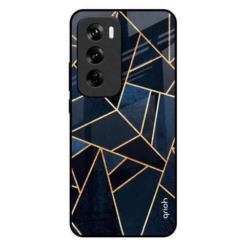 Abstract Tiles Oppo Reno 12 Pro 5G Glass Back Cover Online