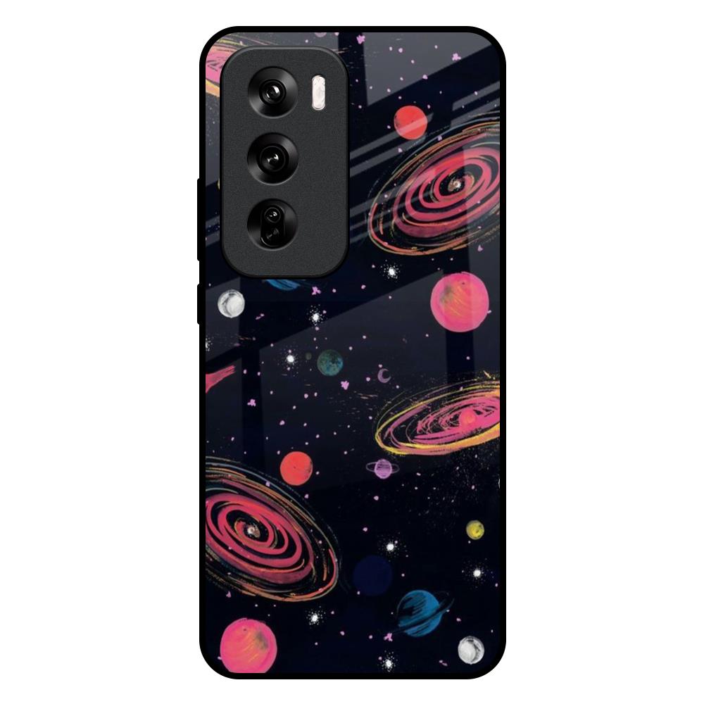 Galaxy In Dream Oppo Reno 12 Pro 5G Glass Back Cover Online