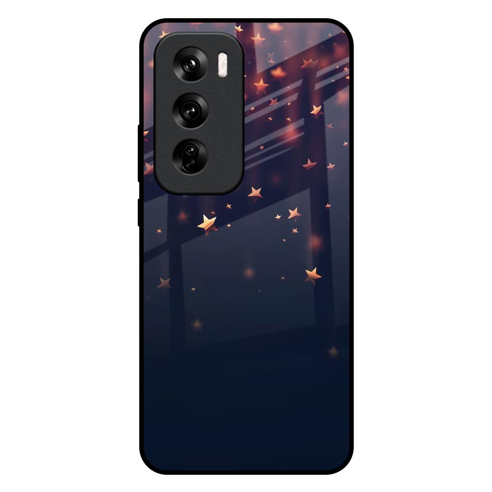 Falling Stars Oppo Reno 12 Pro 5G Glass Back Cover Online