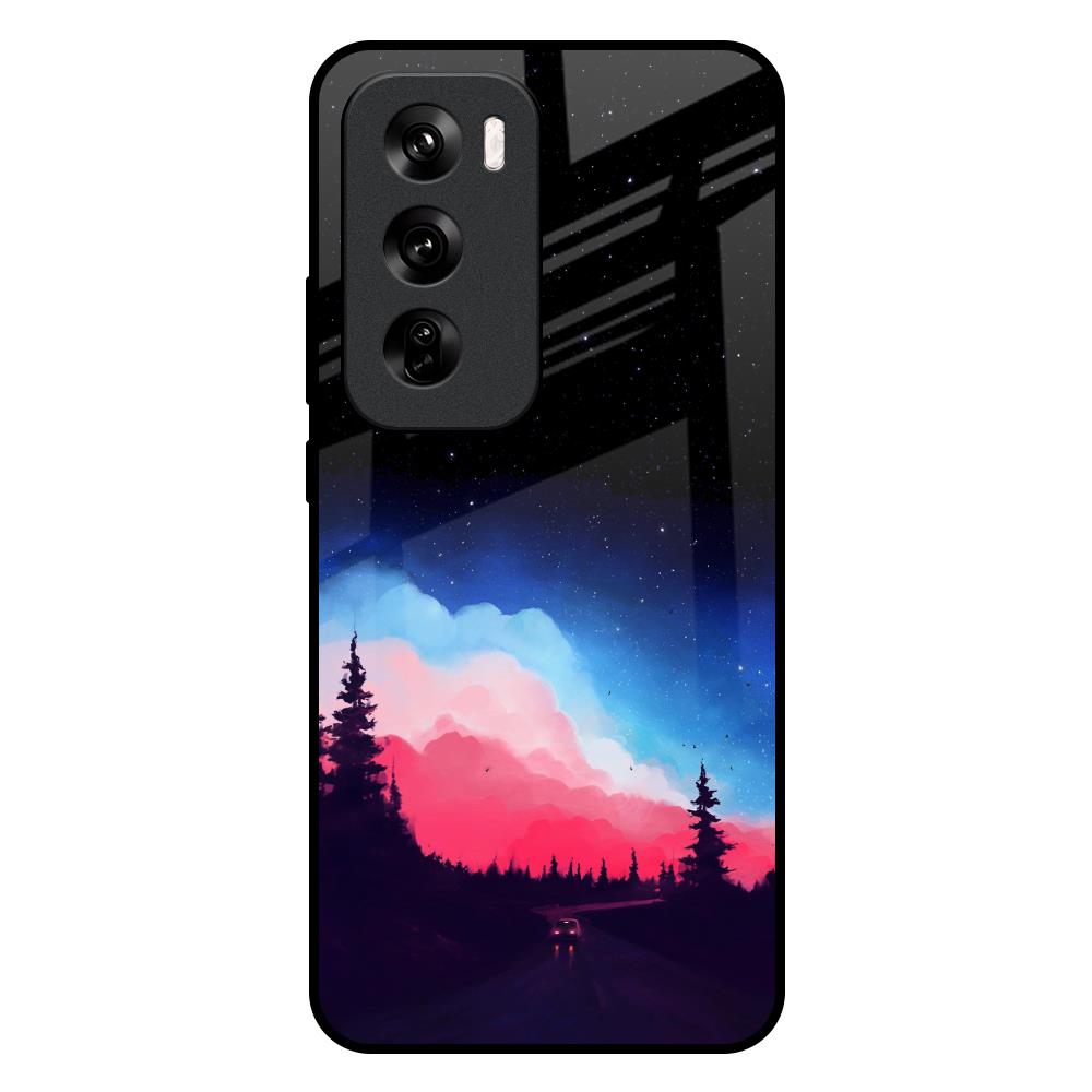 Drive In Dark Oppo Reno 12 Pro 5G Glass Back Cover Online