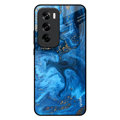 Gold Sprinkle Oppo Reno 12 Pro 5G Glass Back Cover Online