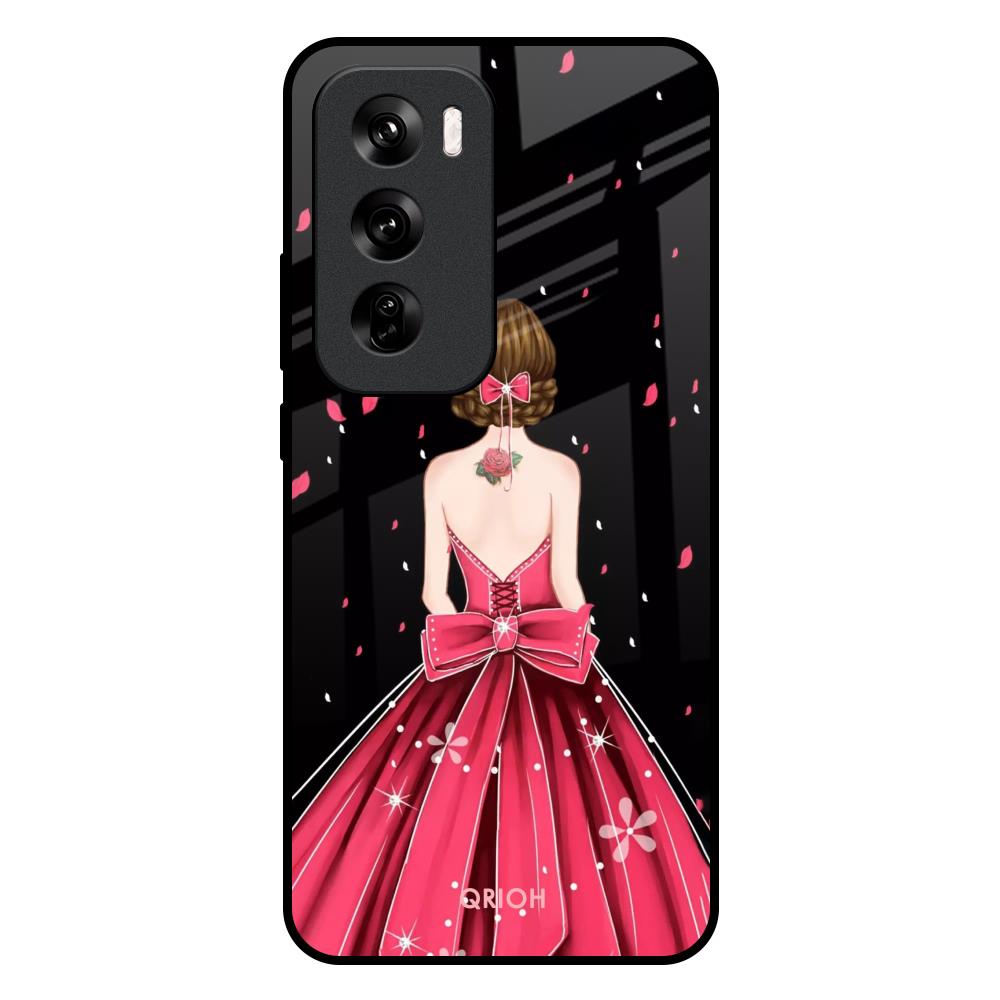 Fashion Princess Oppo Reno 12 Pro 5G Glass Back Cover Online