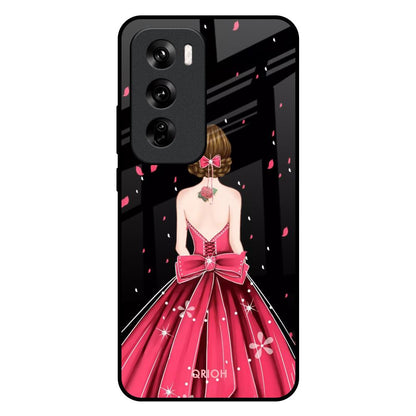 Fashion Princess Oppo Reno 12 Pro 5G Glass Back Cover Online