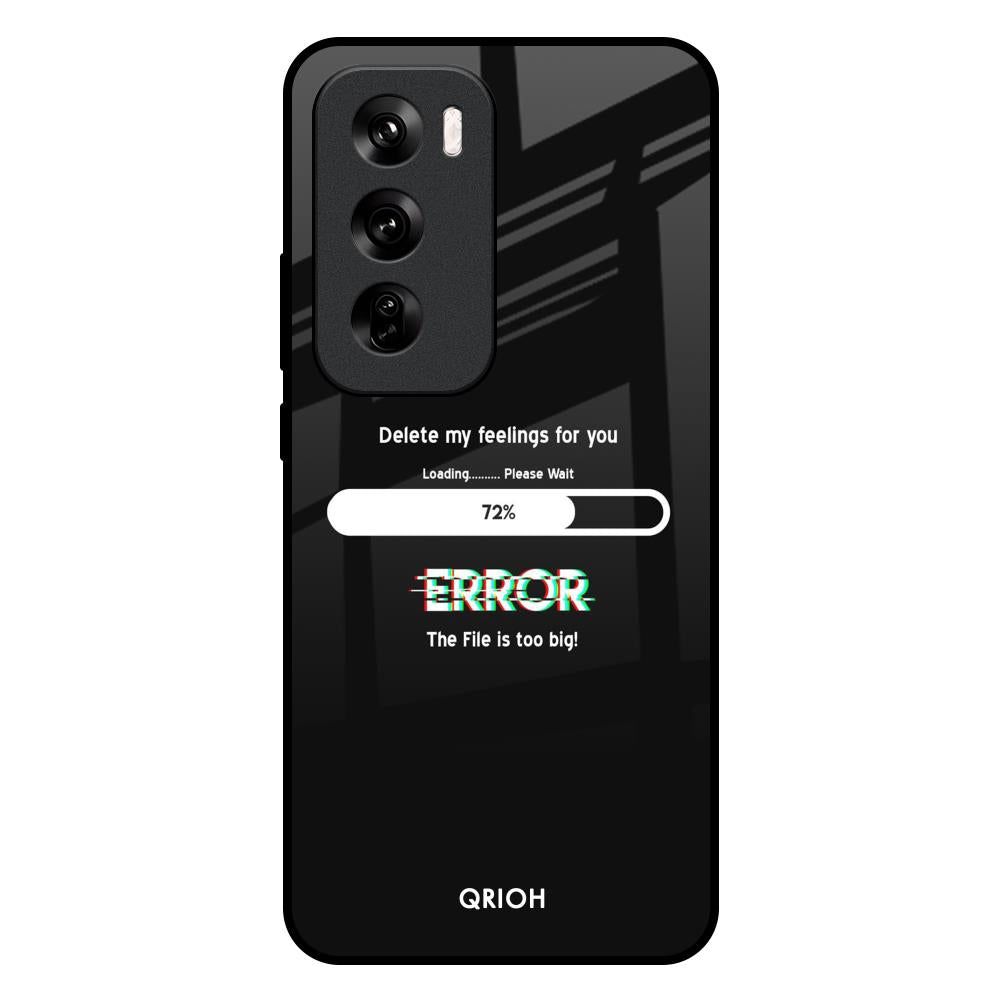 Error Oppo Reno 12 Pro 5G Glass Back Cover Online