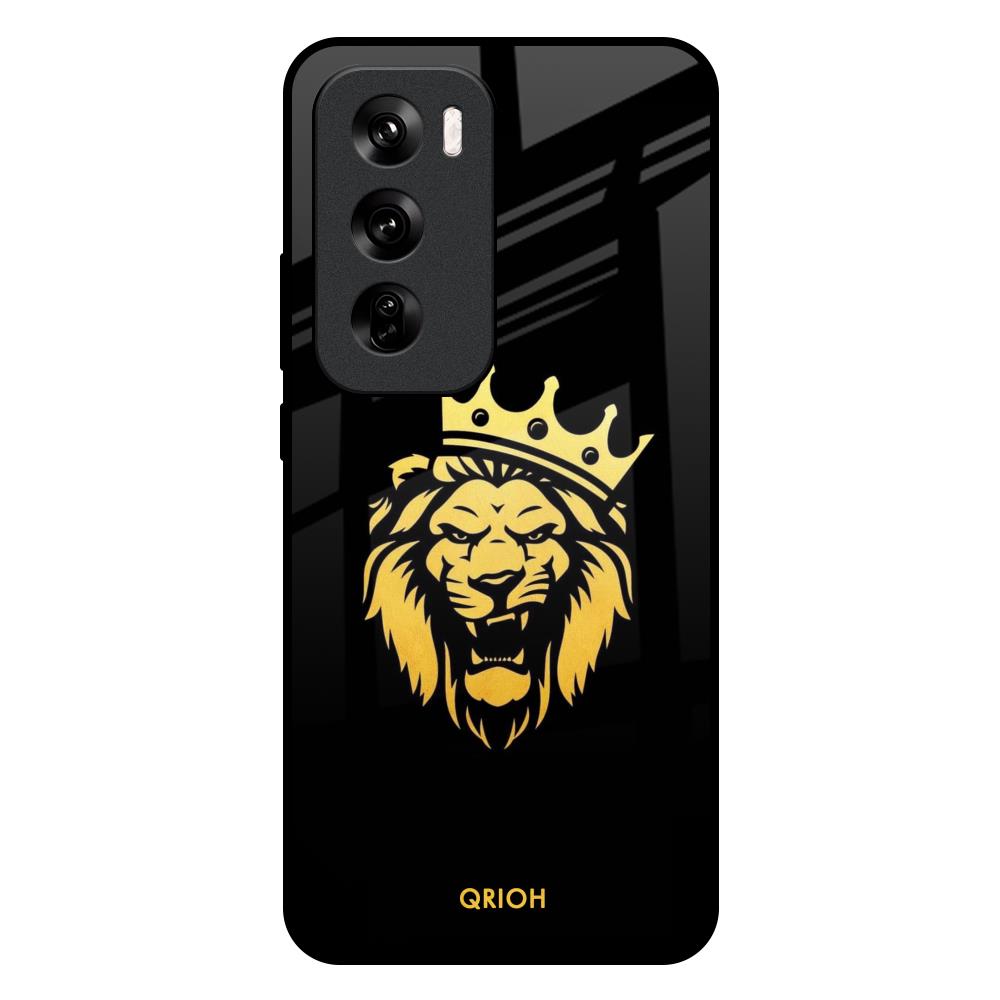 Lion The King Oppo Reno 12 Pro 5G Glass Back Cover Online
