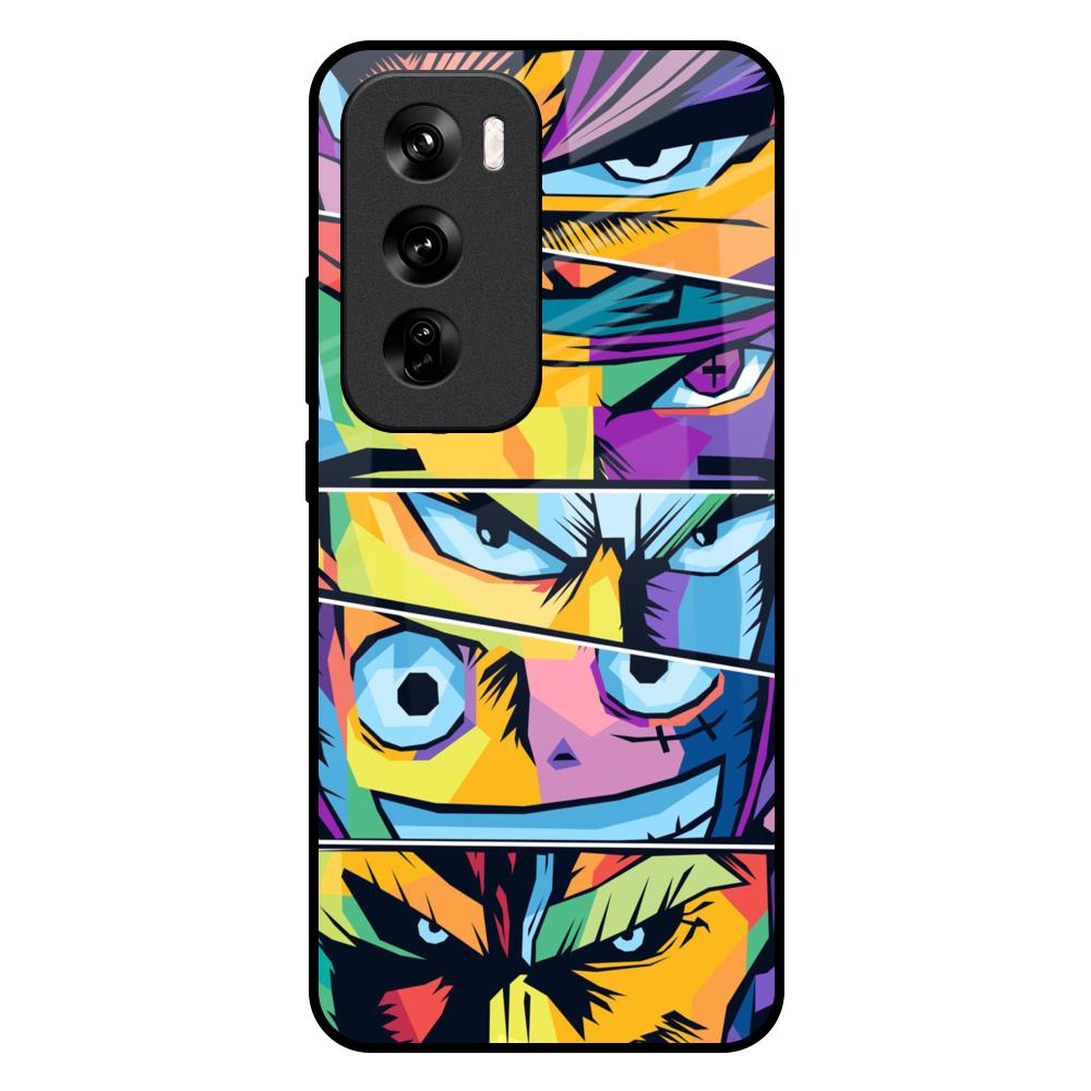 Anime Legends Oppo Reno 12 Pro 5G Glass Back Cover Online