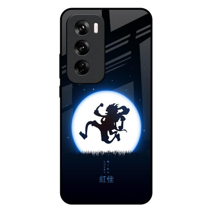 Luffy Nika Oppo Reno 12 Pro 5G Glass Back Cover Online