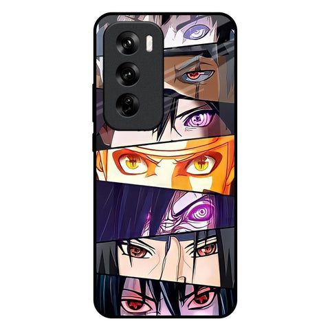 Anime Eyes Oppo Reno 12 Pro 5G Glass Back Cover Online