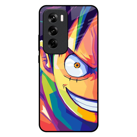 Monkey Wpap Pop Art Oppo Reno 12 Pro 5G Glass Back Cover Online
