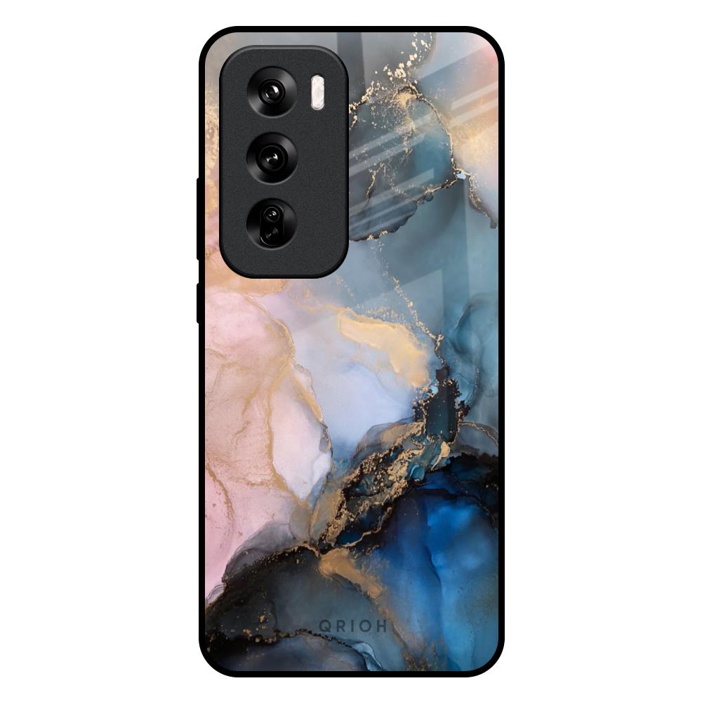 Marble Ink Abstract Oppo Reno 12 Pro 5G Glass Back Cover Online