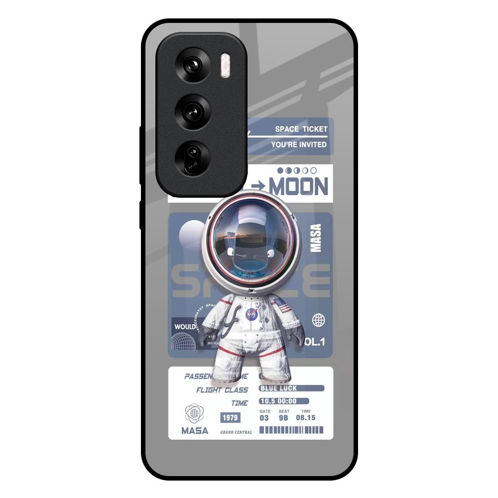 Space Flight Pass Oppo Reno 12 Pro 5G Glass Back Cover Online