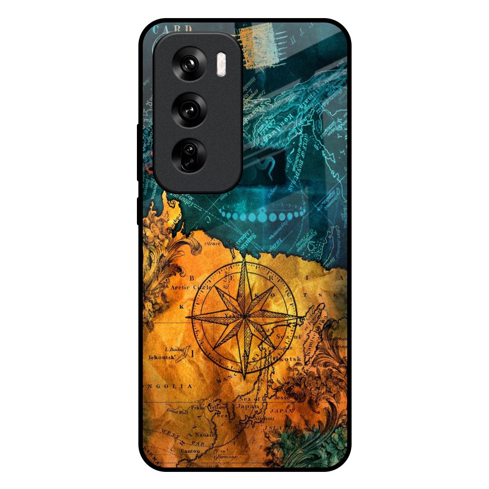 Architecture Map Oppo Reno 12 Pro 5G Glass Back Cover Online