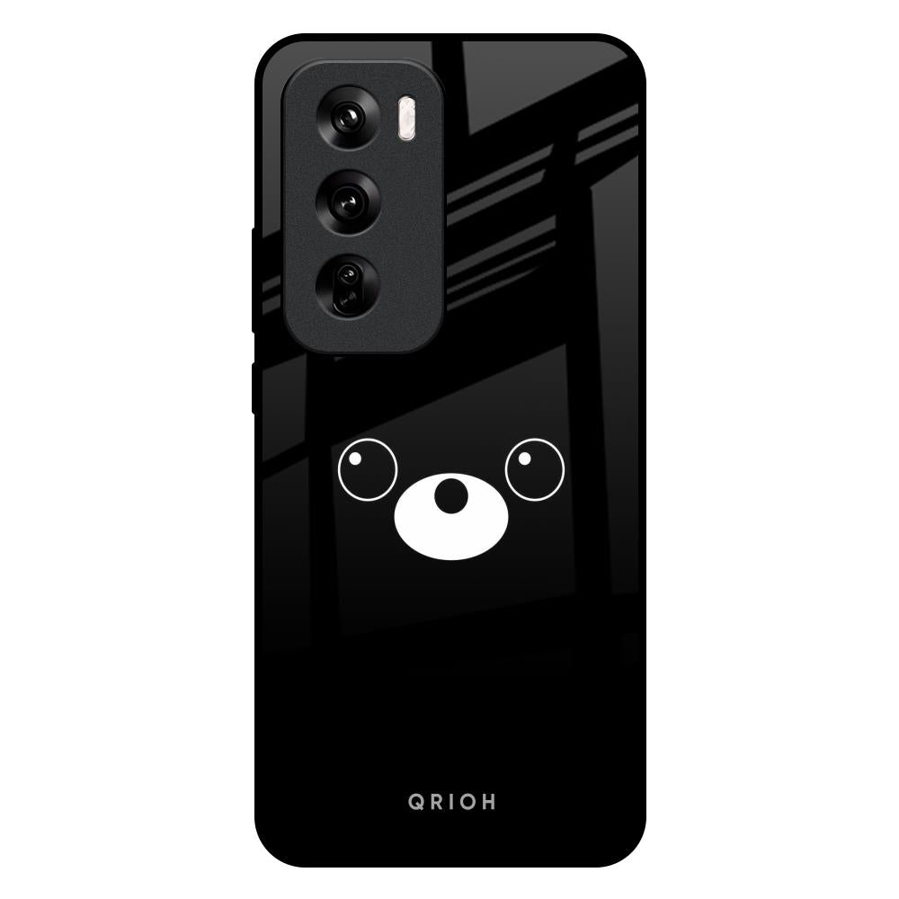 Cute Bear Oppo Reno 12 Pro 5G Glass Back Cover Online