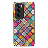 Multicolor Mandala Oppo Reno 12 Pro 5G Glass Back Cover Online