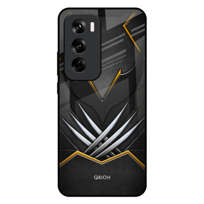 Black Warrior Oppo Reno 12 Pro 5G Glass Back Cover Online