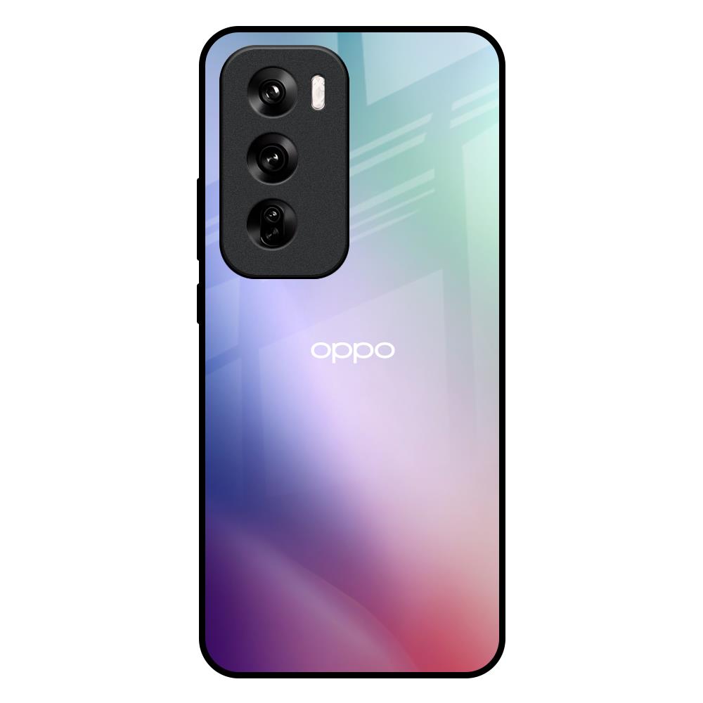 Abstract Holographic Oppo Reno 12 Pro 5G Glass Back Cover Online