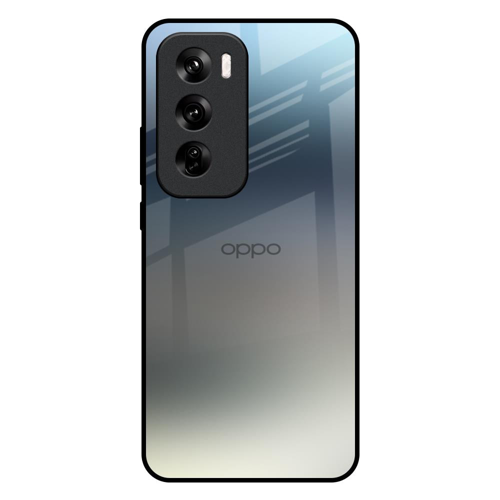 Tricolor Ombre Oppo Reno 12 Pro 5G Glass Back Cover Online