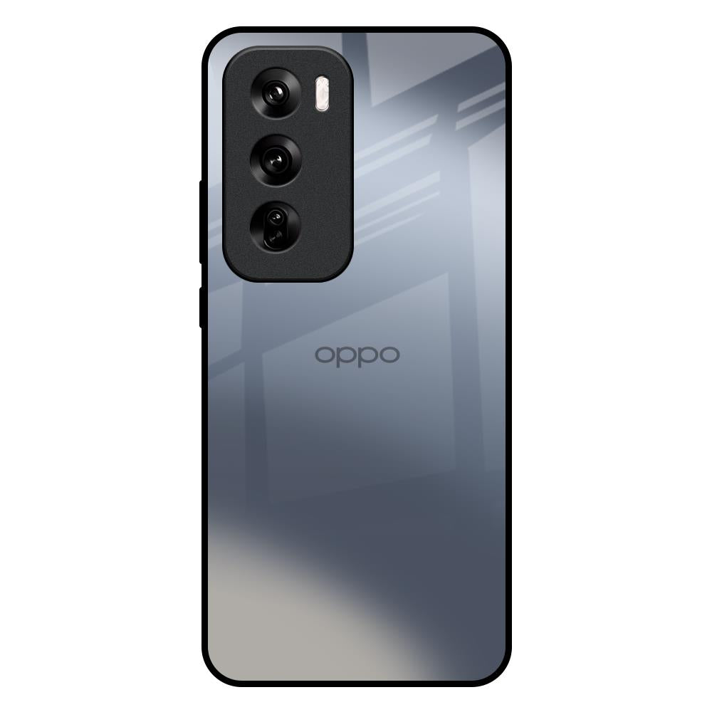 Space Grey Gradient Oppo Reno 12 Pro 5G Glass Back Cover Online