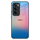 Blue & Pink Ombre Oppo Reno 12 Pro 5G Glass Back Cover Online