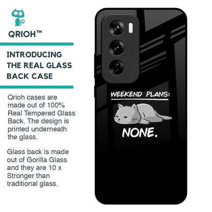 Weekend Plans Glass Case for Oppo Reno 12 Pro 5G