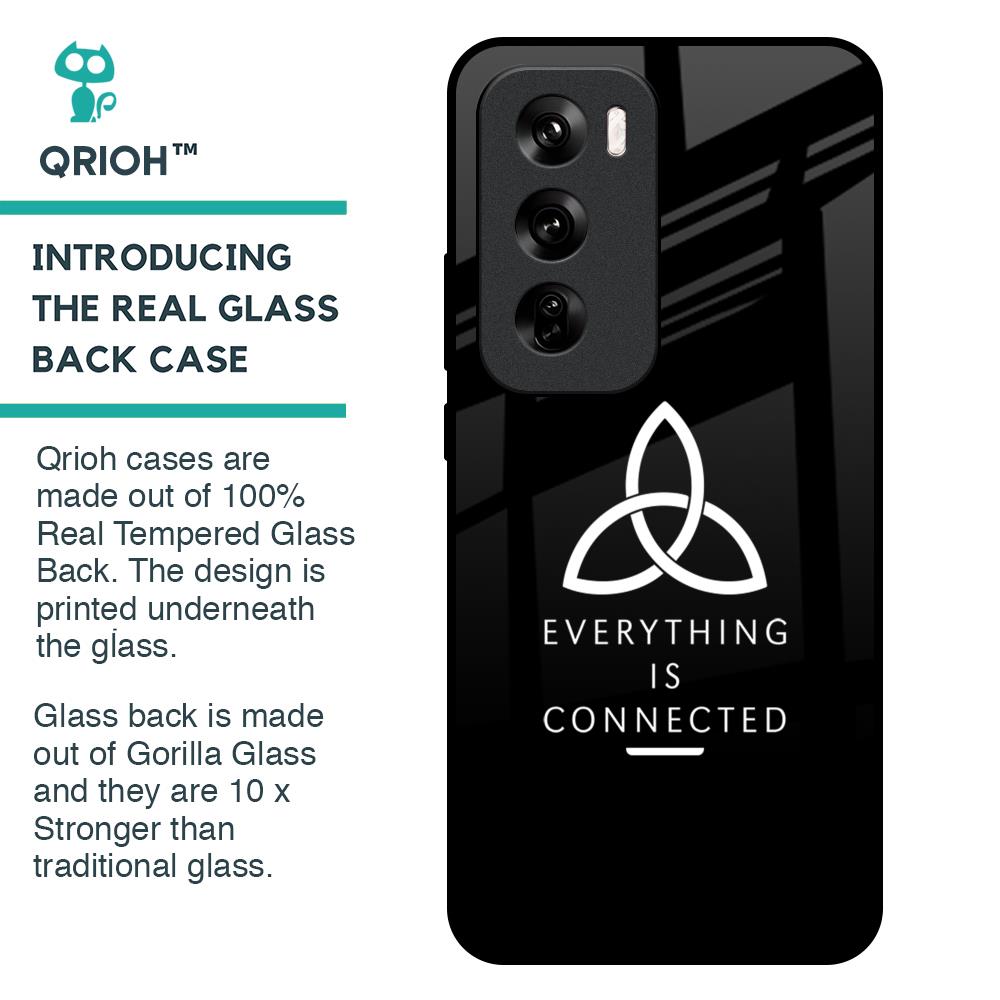 Everything Is Connected Glass Case for Oppo Reno 12 Pro 5G