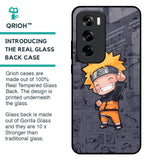 Orange Chubby Glass Case for Oppo Reno 12 Pro 5G