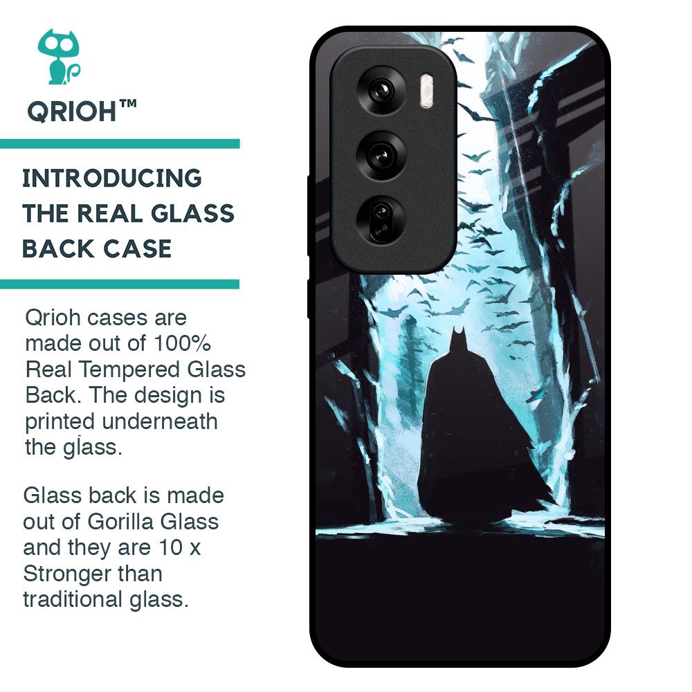 Dark Man In Cave Glass Case for Oppo Reno 12 Pro 5G