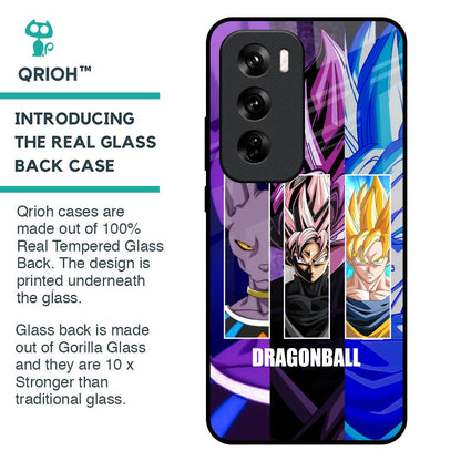 DGBZ Glass Case for Oppo Reno 12 Pro 5G